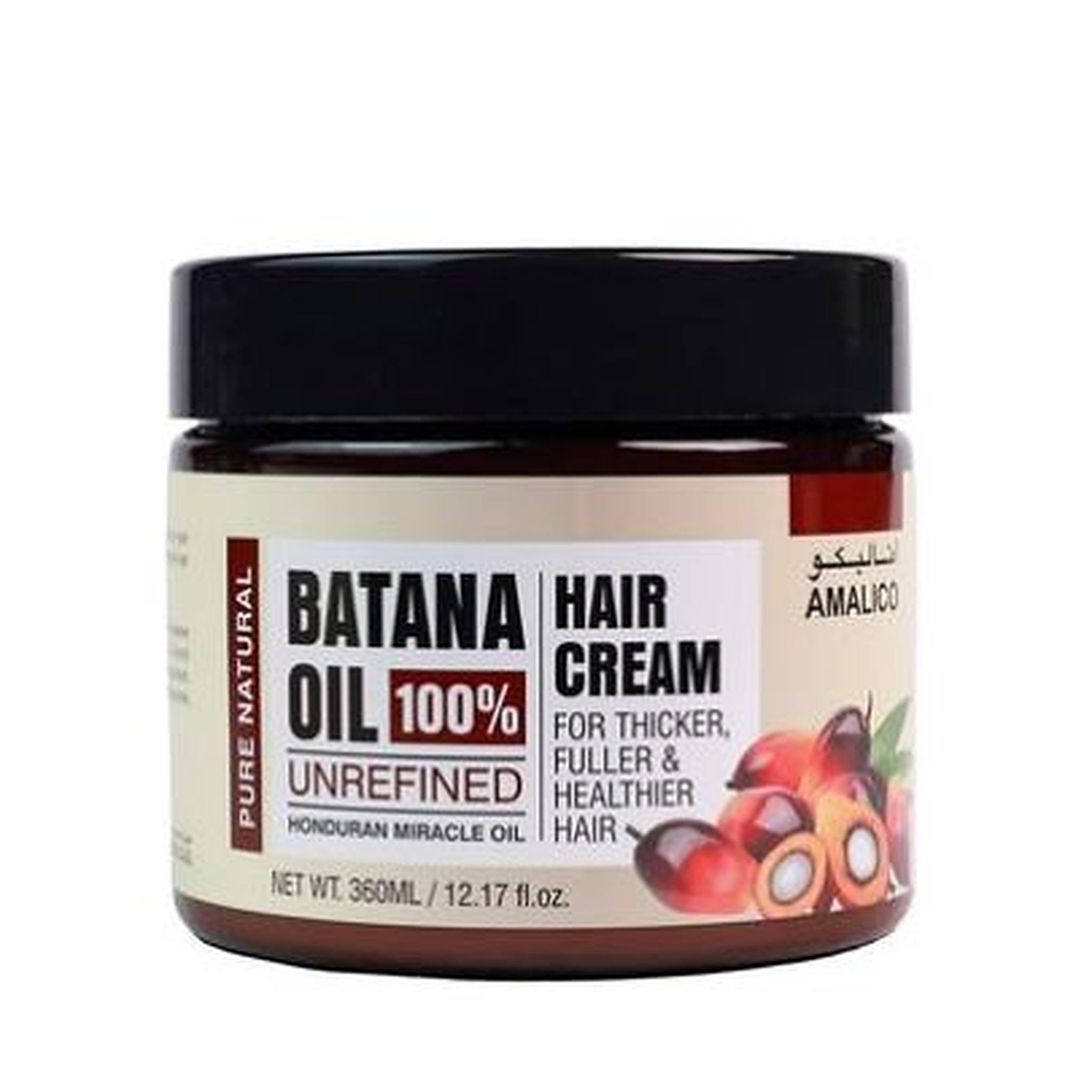 Amalico Batana Oil 100% Unrefined Hair Cream — Hair Care at Shop with Tamara