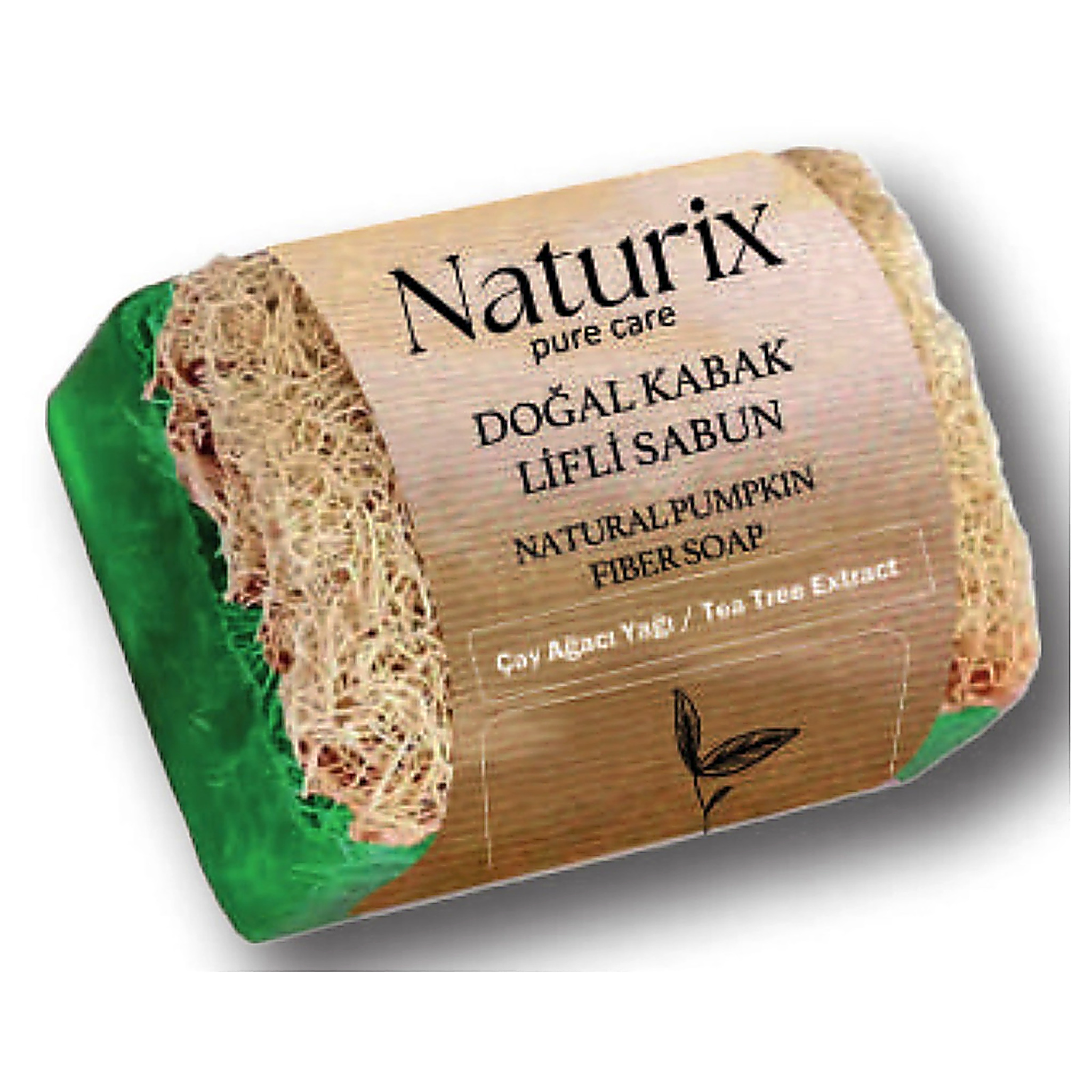 Pumpkin Fibre Loofah Soap — Tea Tree — Soaps at Shop with Tamara