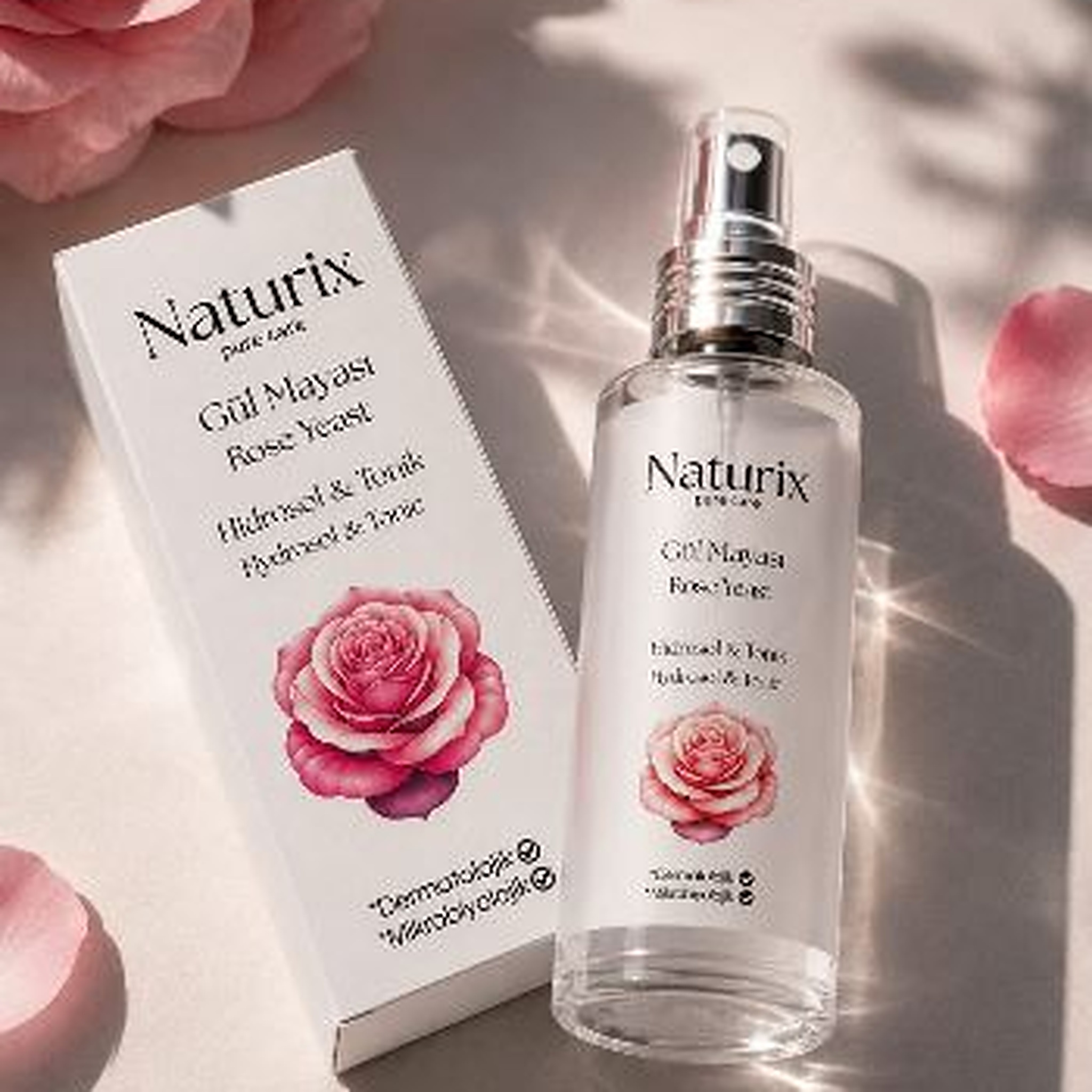 Naturix Gül Mayası Rose Yeast Hydrosol & Tonic — Skincare at Shop with Tamara